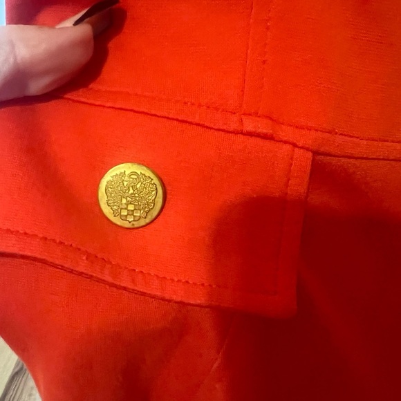 Vince Camuto Red Vintage Style Short Sleeve A-Line Dress - Picture 7 of 8